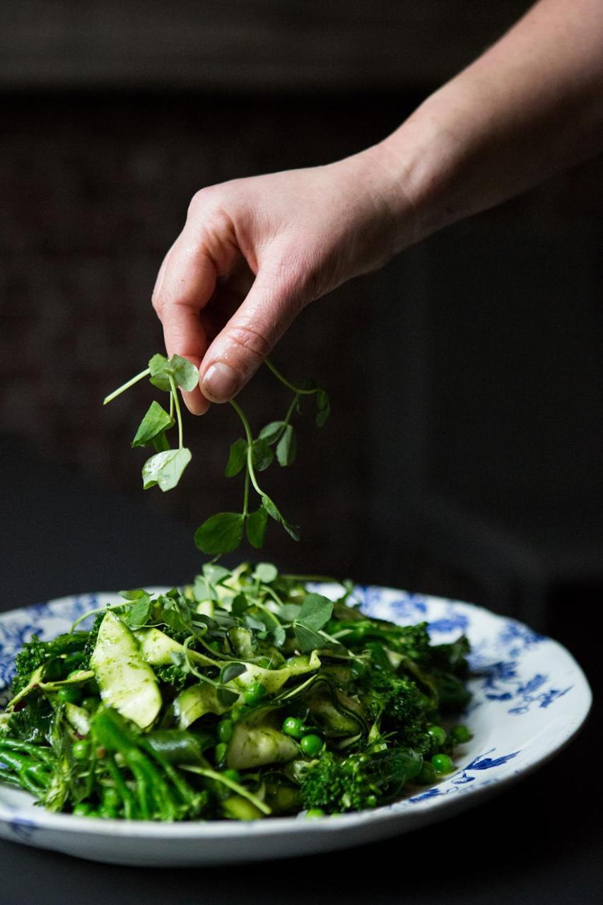 Bed and Breakfast Whitehouse Rye Exterior foto Watercress being added to a salad